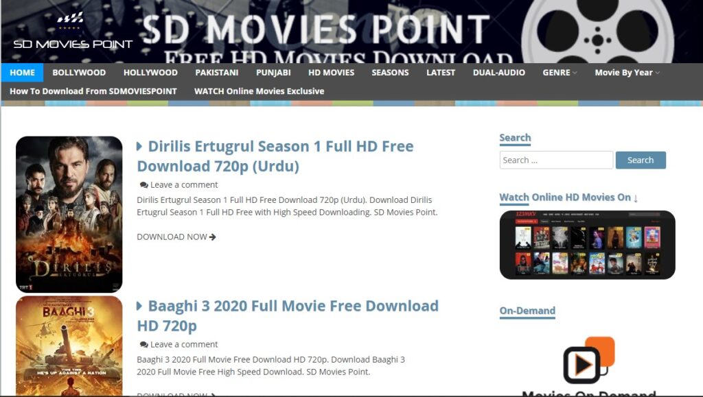 SD Movies Point Free movies Download